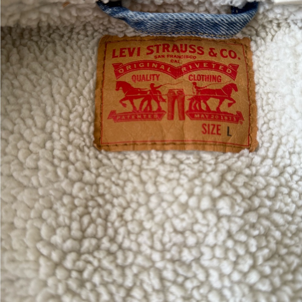 Levi's Blue Denim Jacket - Picture 4 of 4
